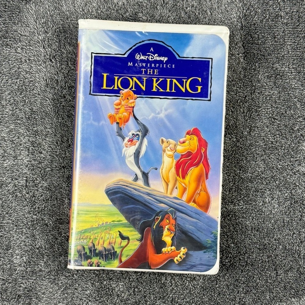 Disney The Lion King VHS 1995 Masterpiece Collection Clamshell Case NTSC G Rated